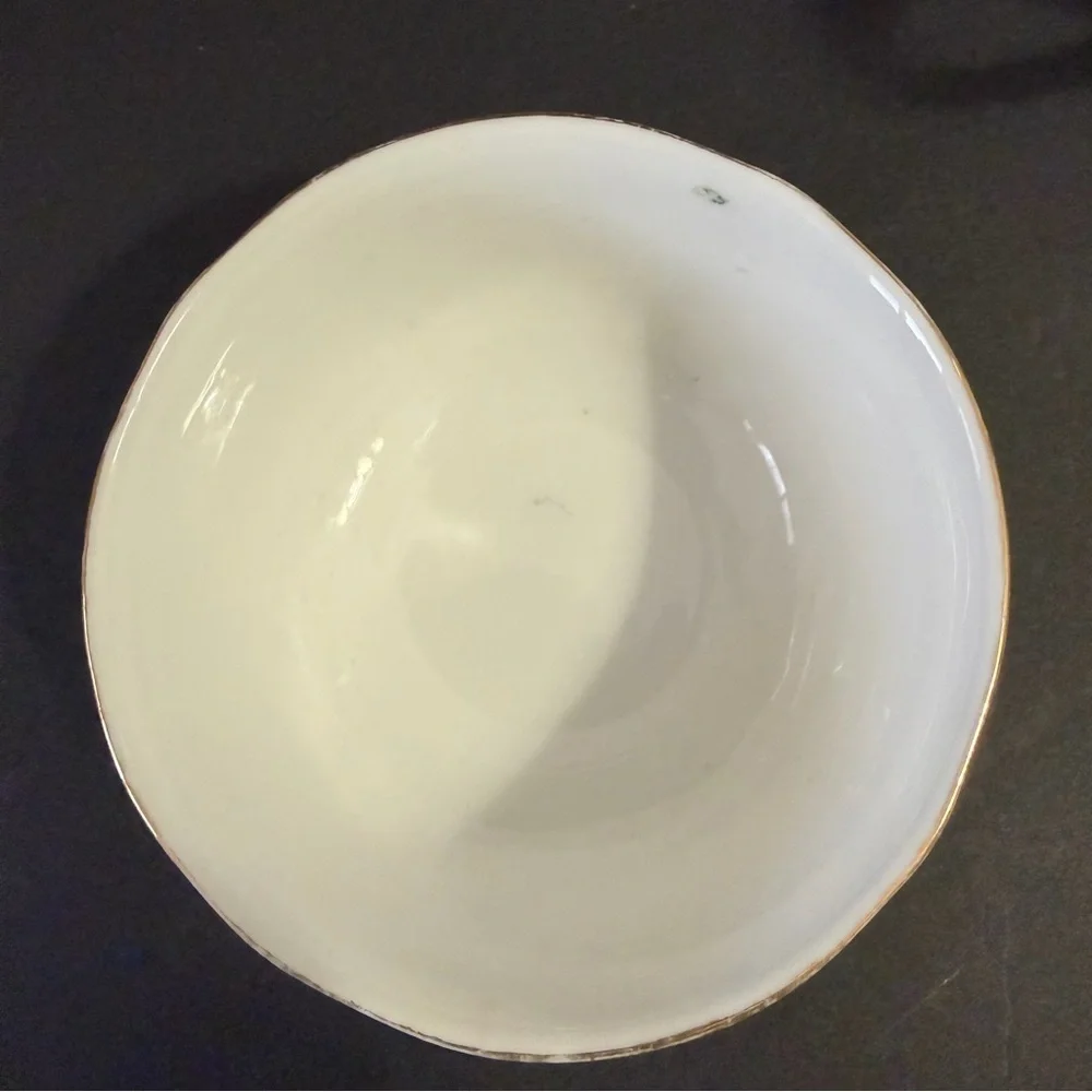 Shelton Creamer & Open Sugar Bowl Japan White Porcelain Romantic Floral White
